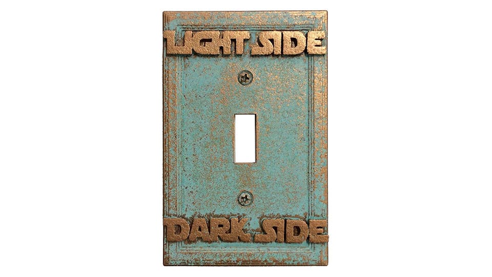 Star Wars (Light/Dark Side) Light Switch Cover