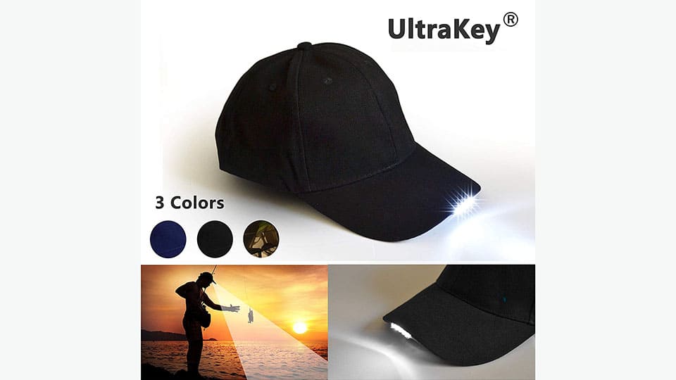 UltraKey Hands Free LED Baseball Cap