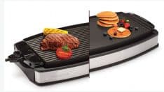 Wolfgang Puck Electric Reversible Grill and Griddle