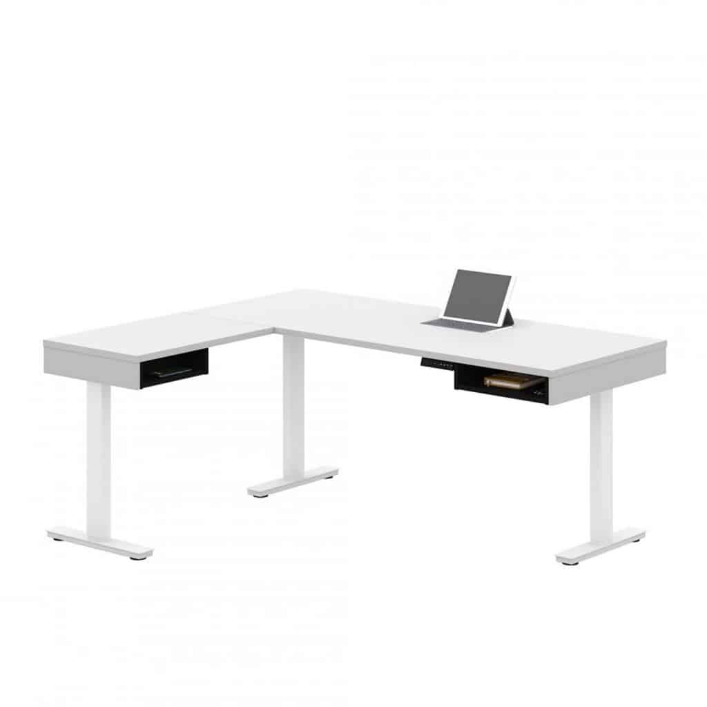 Bestar Pro-Vega L-Shaped Standing Desk