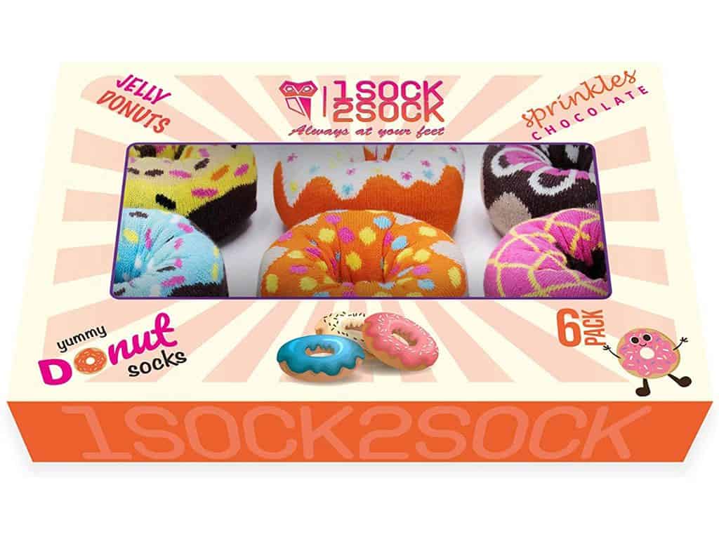 1Sock2Sock Donut Socks