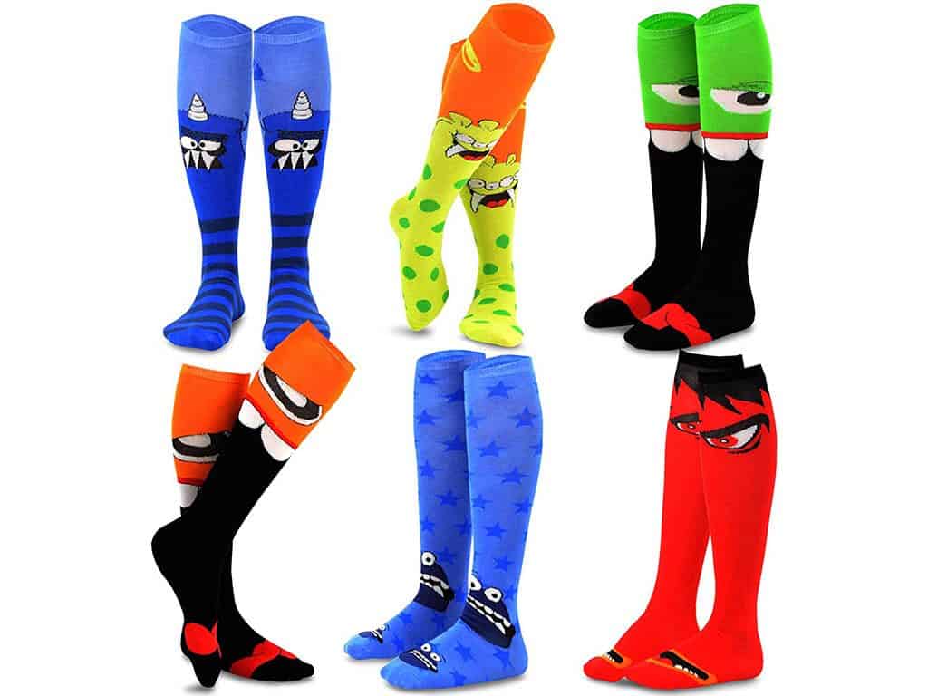 TeeHee Monsters Knee High Socks