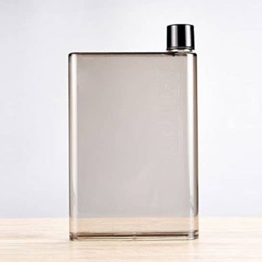 A5 Memo Flat Water Bottle
