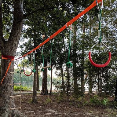 Backyard Ninja Obstacle Course