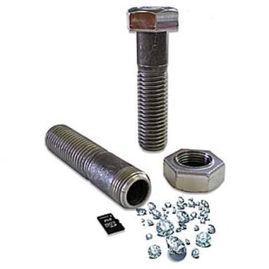 Bolt with Hidden Compartment