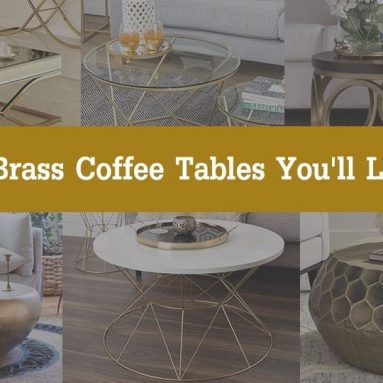 15 Brass Coffee Tables You’ll Love