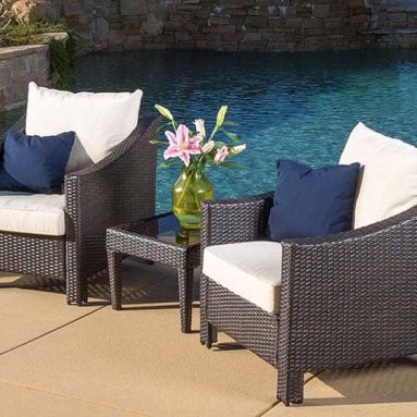 Jones 3-Piece Wicker Patio Set