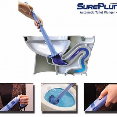 SurePlunge Automatic Toilet Plunger