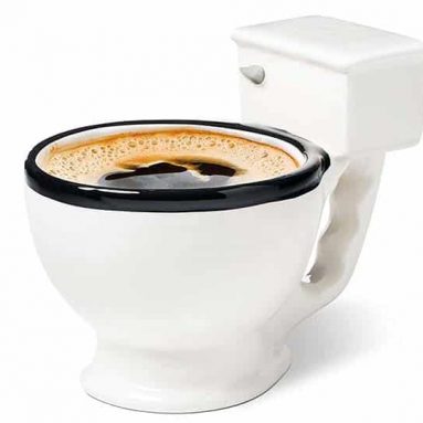 Toilet Bowl Mug: Funny Coffee Mug
