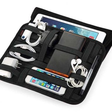 Travel Cable Organizer Case